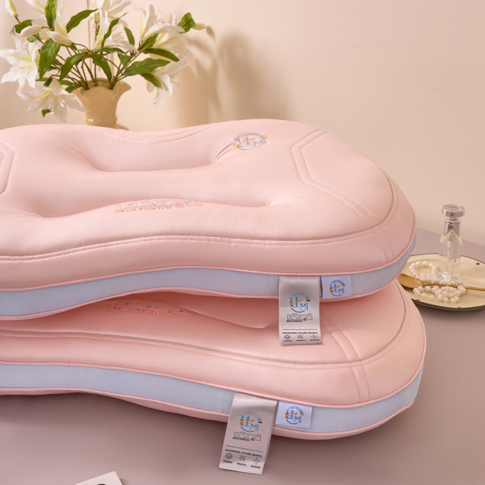 91家纺网 家纺一手货源 找家纺 （总）芯奇想 2025新款硅胶护颈枕 spa枕芯枕头