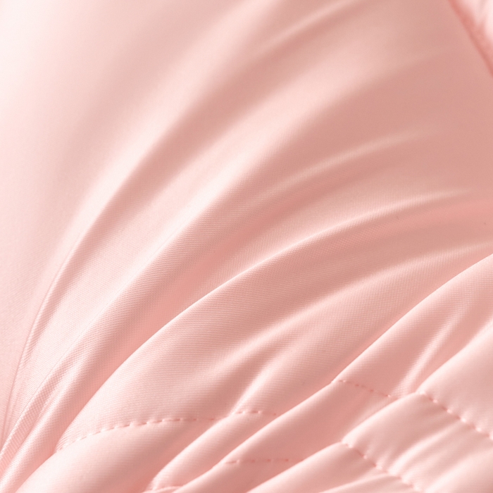 91家纺网 家纺一手货源 找家纺 芯奇想 2025新款硅胶护颈枕 spa枕芯枕头 粉色