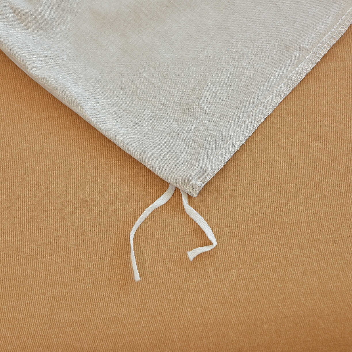 91家纺网 家纺一手货源 找家纺 董成龙家纺 2025新款全棉磨毛数码印花四件套 美伊-咖