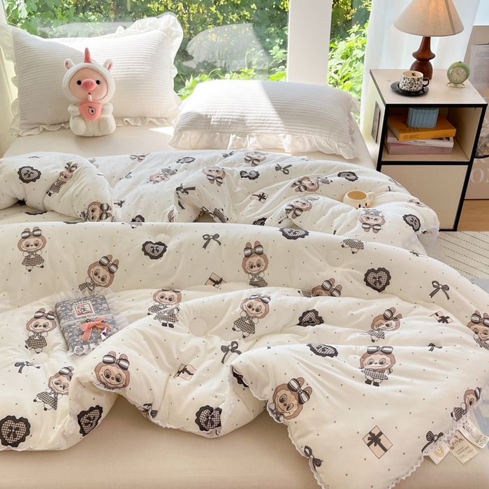 91家纺网 家纺一手货源 找家纺 (总)大彩家居可水洗针织棉夏被子被芯春秋被冬被空调被夏凉被