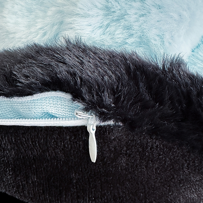 91家纺网 家纺一手货源 找家纺 2025兔毛包边贴布绣花牛奶绒四件套蝶恋 蝶恋-蓝