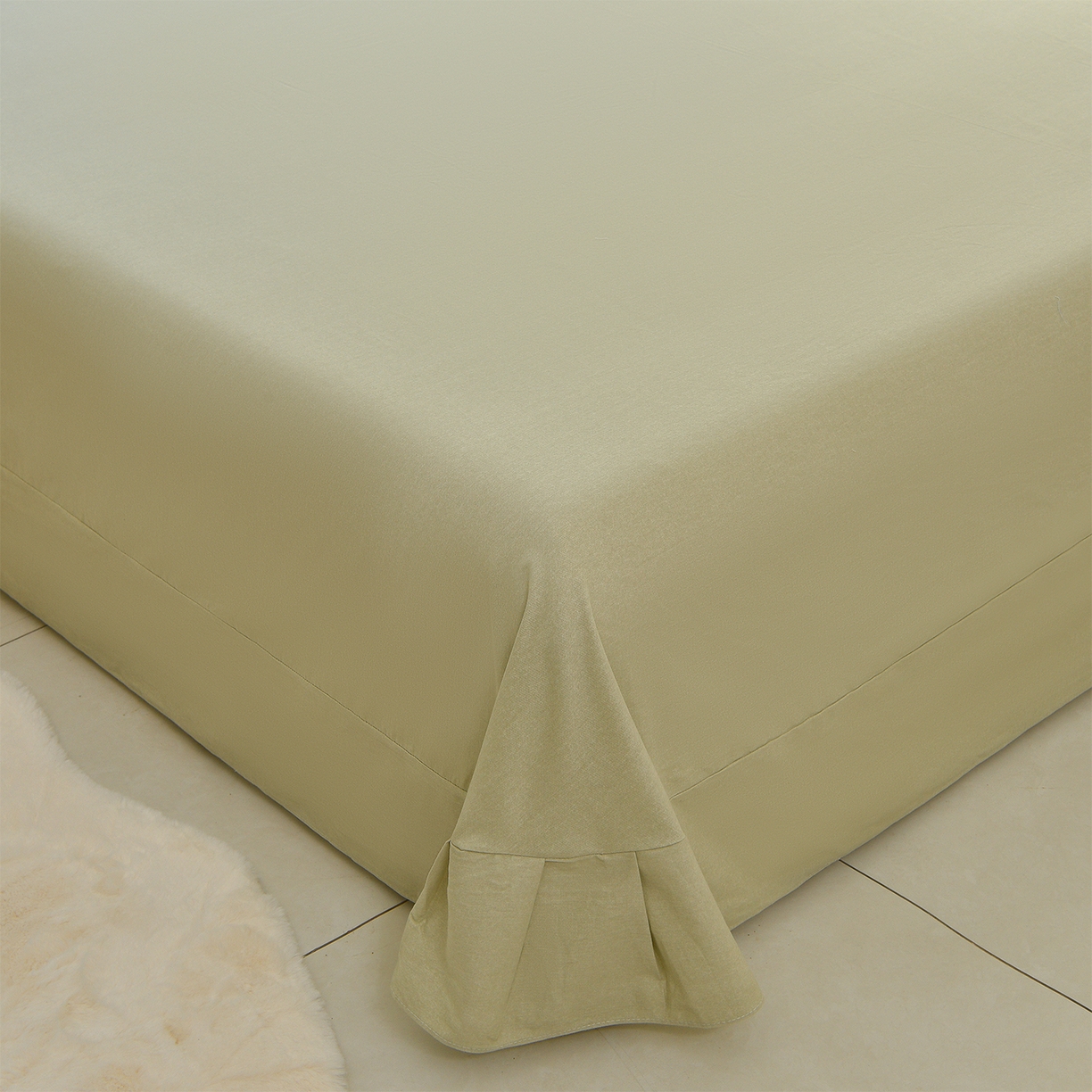 91家纺网 家纺一手货源 找家纺 董成龙家纺 2025新款全棉磨毛数码印花四件套 理所-黄