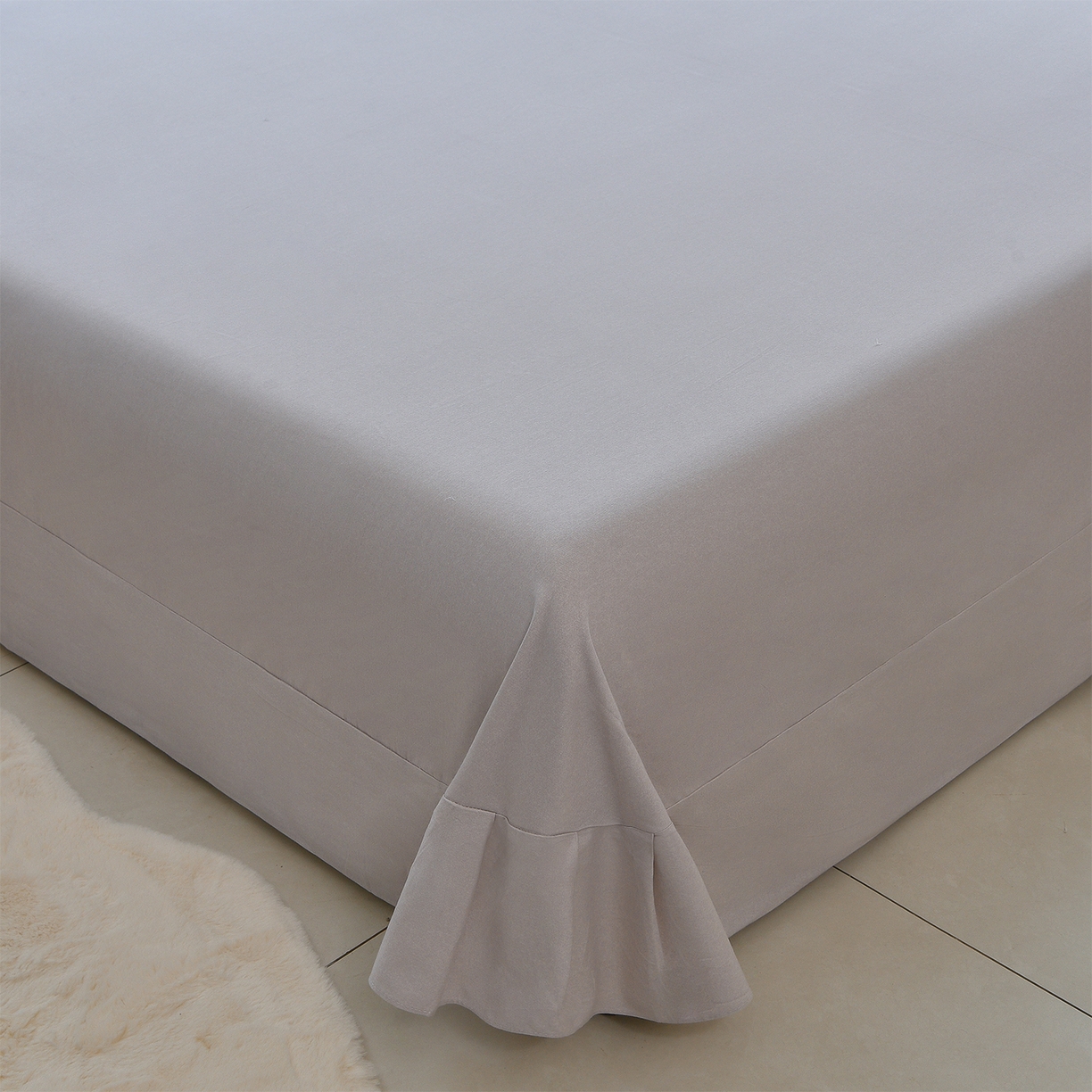 91家纺网 家纺一手货源 找家纺 董成龙家纺 2025新款全棉磨毛数码印花四件套 水平线-兰