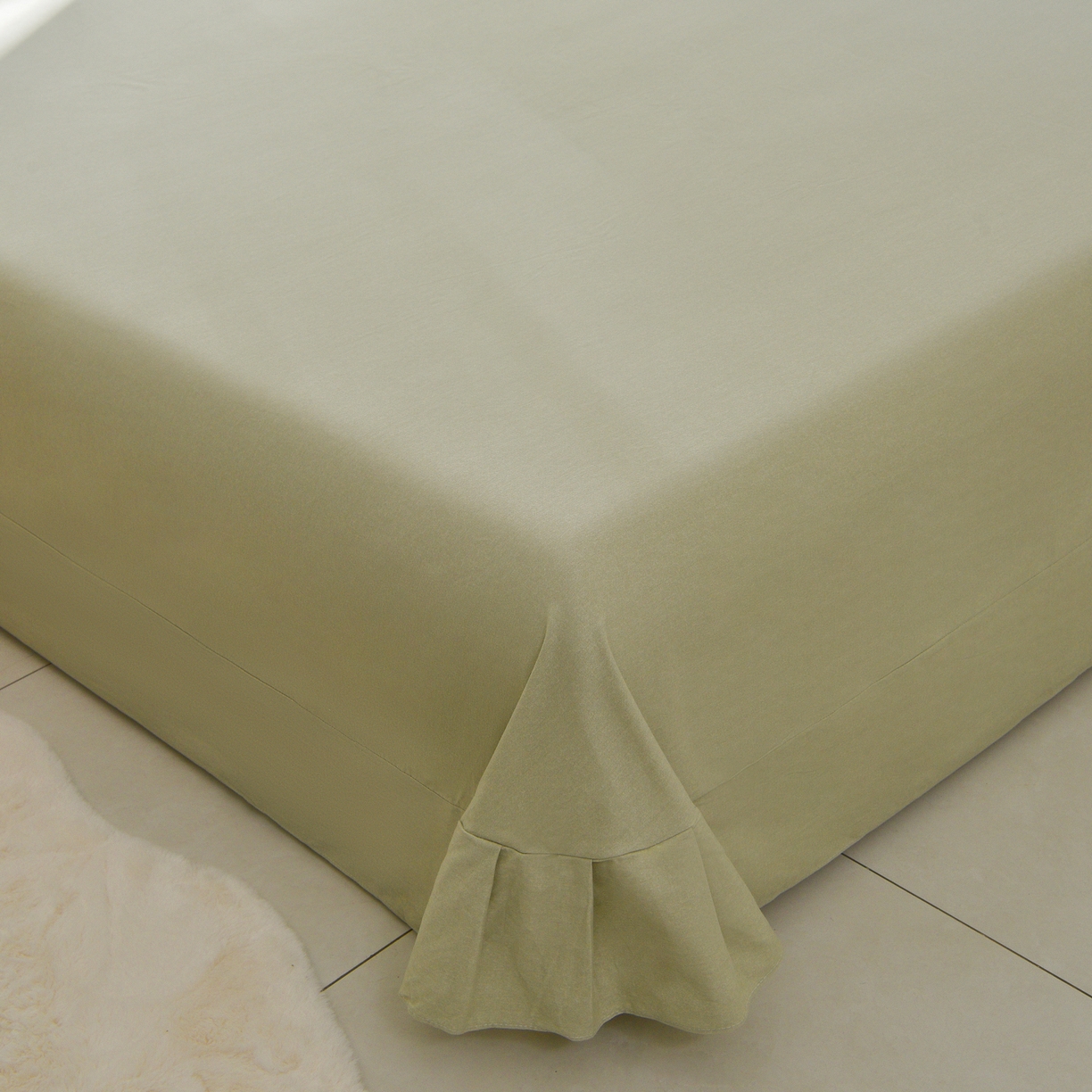 91家纺网 家纺一手货源 找家纺 董成龙家纺 2025新款全棉磨毛数码印花四件套 漫隐时光-兰