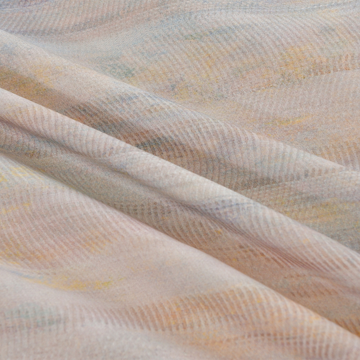 91家纺网 家纺一手货源 找家纺 董成龙家纺 2025新款全棉磨毛数码印花四件套 华尔兹-紫