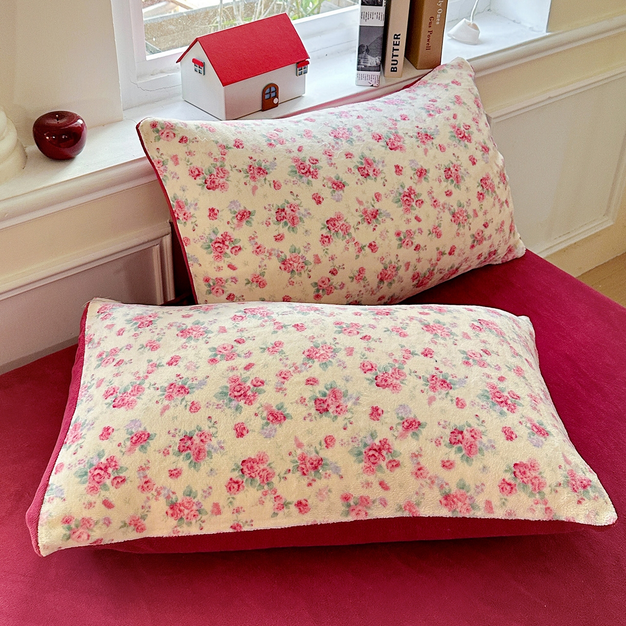 91家纺网 家纺一手货源 找家纺 水木坊 2025新款A加厚牛奶绒印花四件套-含买家秀 疏影