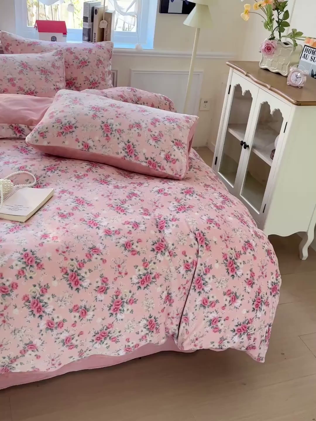 91家纺网 家纺一手货源 找家纺 水木坊 2025新款A加厚牛奶绒印花四件套-含买家秀 星辰闪烁