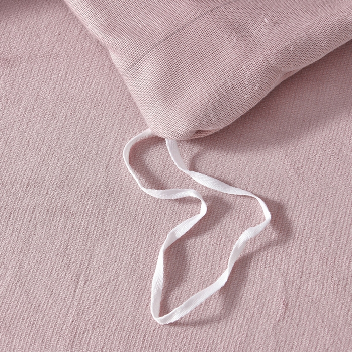 91家纺网 家纺一手货源 找家纺 妮恒美 2025新款直播爆款牛奶绒四件套雕花压线款法莱绒四件套11 梦幻-豆沙