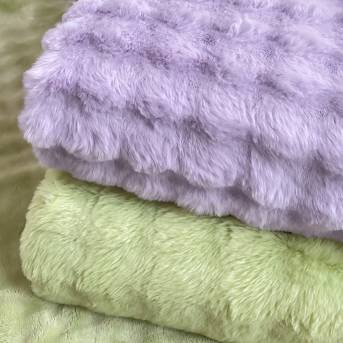 91家纺网 家纺一手货源 找家纺 品乐家纺 2025新款秋冬A类高克重300g泡泡兔绒保暖床单单品床单单件床单 组合图仅供展示不可下单