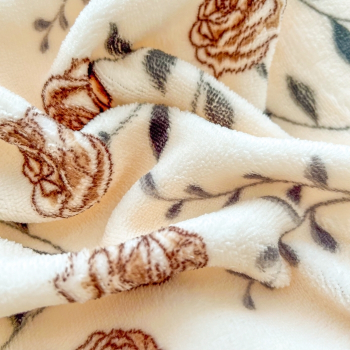 91家纺网 家纺一手货源 找家纺 铠畅 2025新款加厚牛奶绒床盖四件套 玫瑰之恋