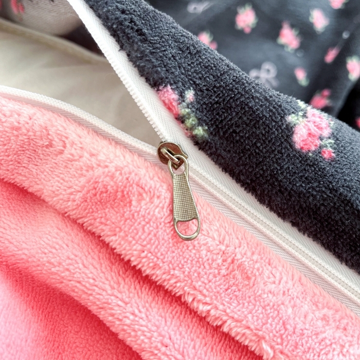 91家纺网 家纺一手货源 找家纺 铠畅 2025新款加厚牛奶绒床盖四件套 花仙