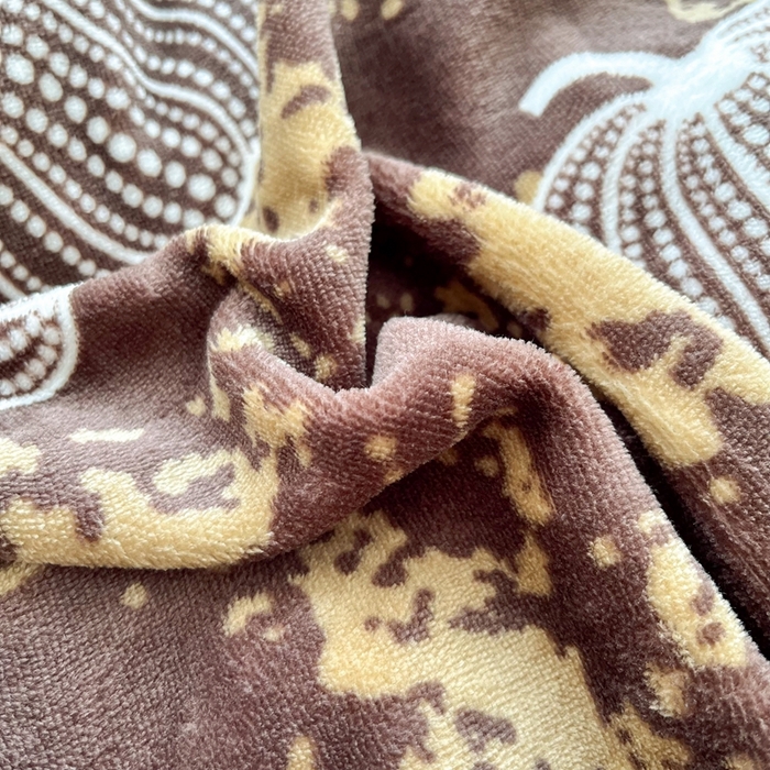 91家纺网 家纺一手货源 找家纺 铠畅 2025新款加厚牛奶绒床盖四件套 南瓜派