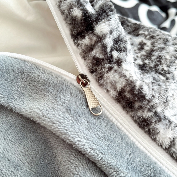 91家纺网 家纺一手货源 找家纺 铠畅 2025新款加厚牛奶绒床盖四件套 午后巴黎