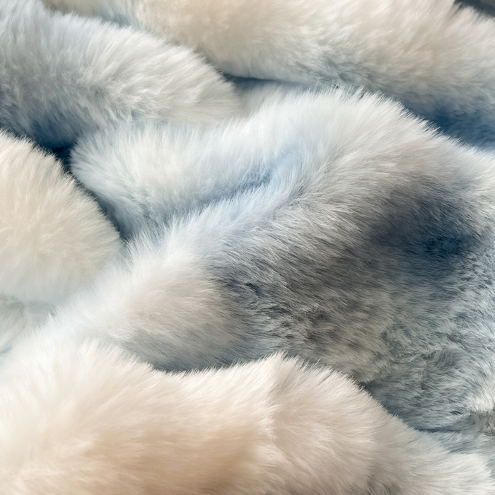 91家纺网 家纺一手货源 找家纺 品乐家纺 2025新款秋冬A类高克重300g泡泡兔绒保暖被套单品被套单件被套 炫彩 清水兰