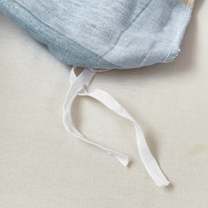 91家纺网 家纺一手货源 找家纺 麋兔 2025新款全棉纯棉ins印花单品被套 被套单件 蓝色金典