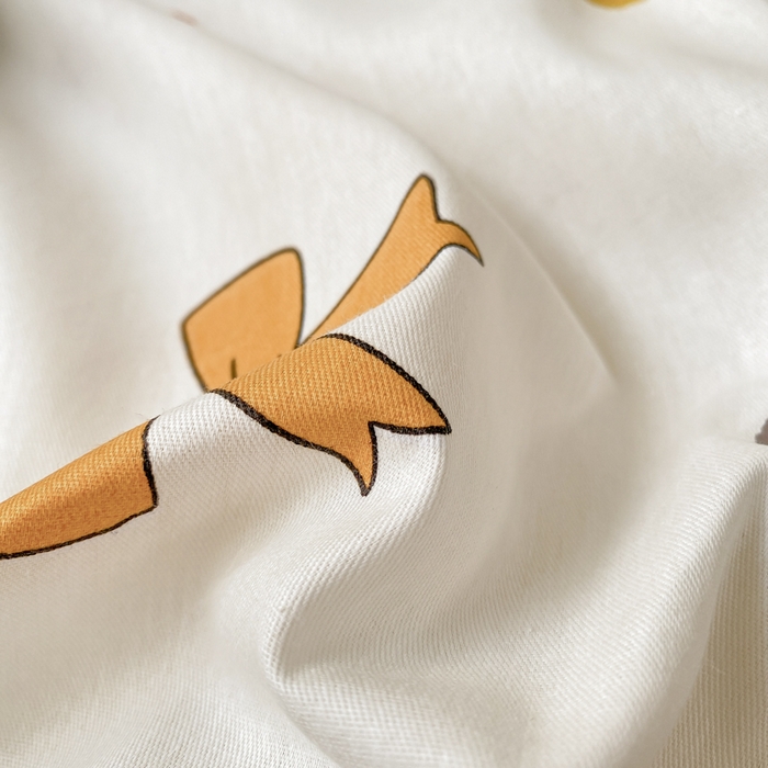 91家纺网 家纺一手货源 找家纺 麋兔 2025新款全棉纯棉ins印花单品被套 被套单件 品味童年