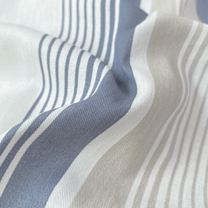 91家纺网 家纺一手货源 找家纺 麋兔 2025新款全棉纯棉ins印花单品被套 被套单件 乔南-灰