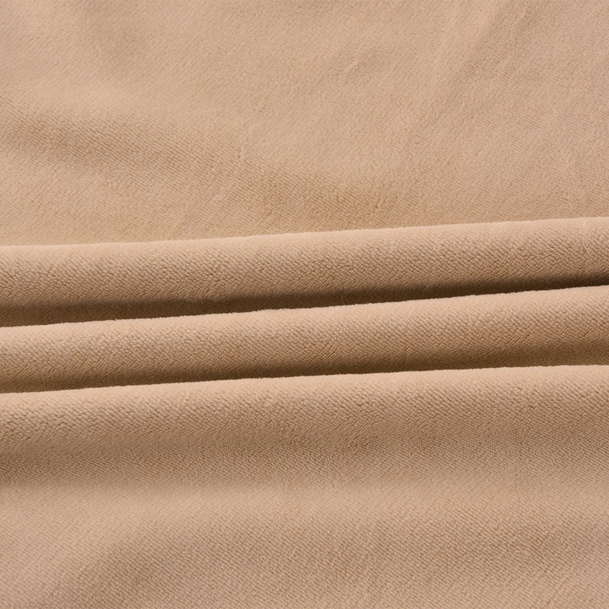 91家纺网 家纺一手货源 找家纺 湘雪家居  2025新款高克重纯色一字绣刺绣牛奶绒床单款床盖款四件套 提供买家秀 经典款-卡琪色