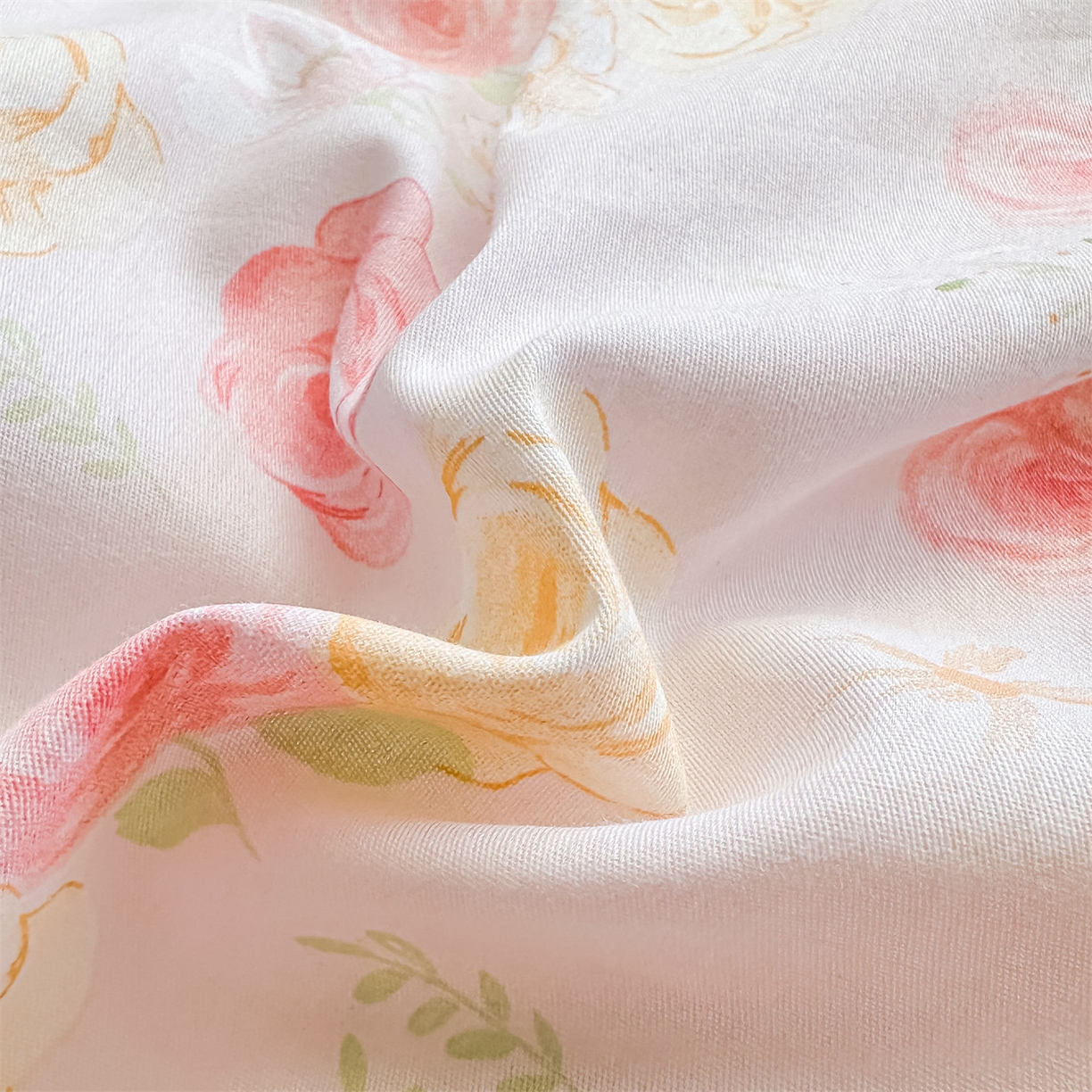 91家纺网 家纺一手货源 找家纺 （总）恒爱家纺 2025新款全棉花卉四件套