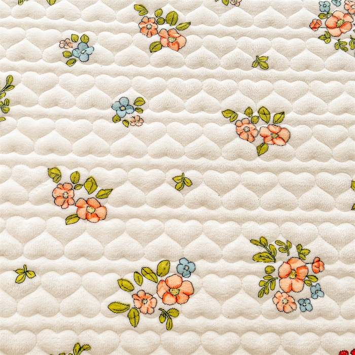 91家纺网 家纺一手货源 找家纺 雯豆家纺 2025新款牛奶绒花边床笠单床笠单品床笠单件床笠 牛奶绒花边床笠-花影