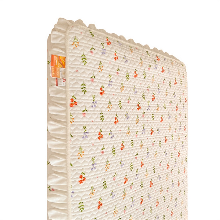 91家纺网 家纺一手货源 找家纺 雯豆家纺 2025新款牛奶绒花边床笠单床笠单品床笠单件床笠 牛奶绒花边床笠-心悦