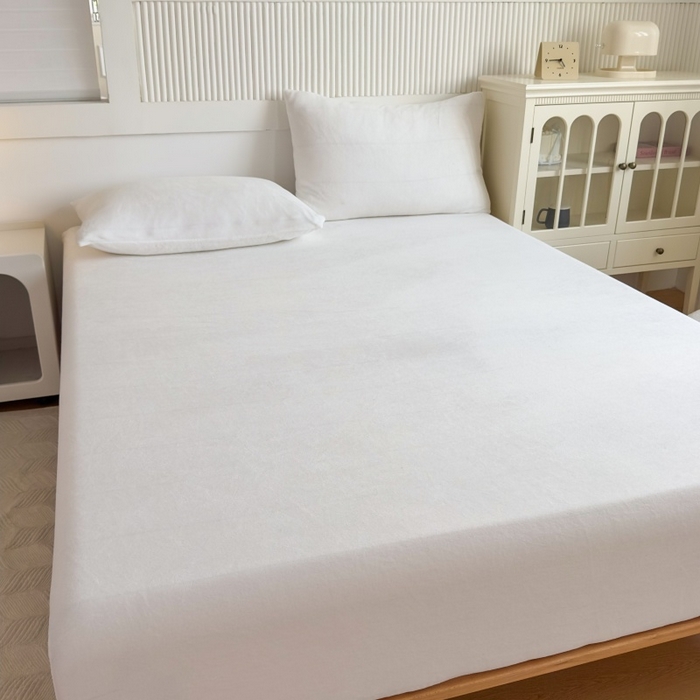 91家纺网 家纺一手货源 找家纺 （总）璐维斯 2025新款秋冬保暖牛奶绒床笠床垫套保护套跨境外贸电商全尺寸现货