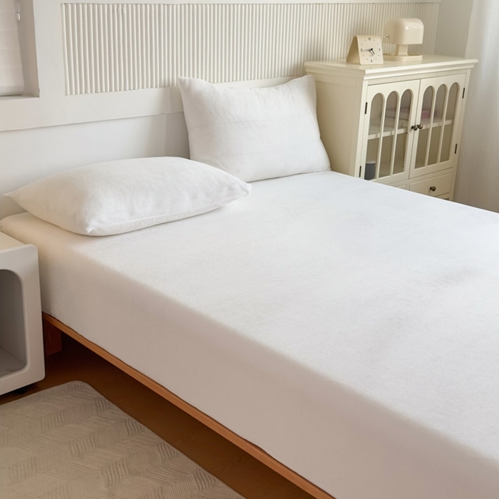 91家纺网 家纺一手货源 找家纺 （总）璐维斯 2025新款秋冬保暖牛奶绒床笠床垫套保护套跨境外贸电商全尺寸现货