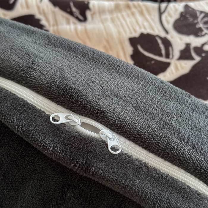 91家纺网 家纺一手货源 找家纺 九花鹿 2025新款宽边雕花绒牛奶绒四件套 宽边雕花-花棠