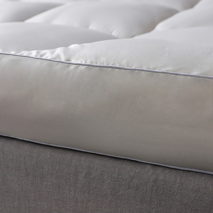 91家纺网 家纺一手货源 找家纺 爱顿家纺 2025新款五星酒店床垫 灰色