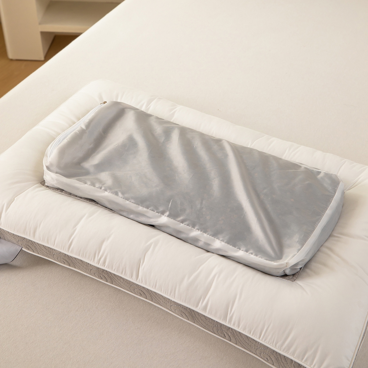 91家纺网 家纺一手货源 找家纺 （总）九州枕芯 2025新款全棉纯棉羽梦云荞双面荞麦枕枕头枕芯