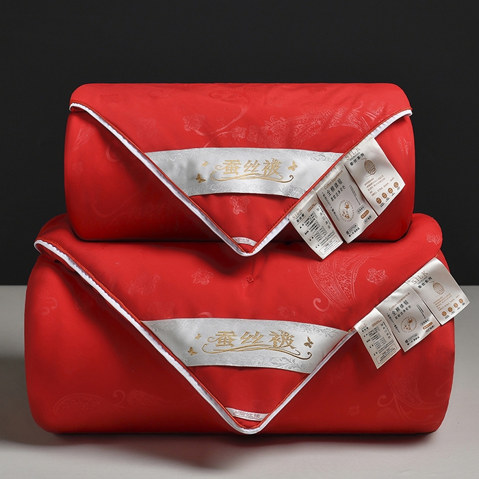 91家纺网 家纺一手货源 找家纺 （总）爱顿家纺 2025新款A类磨毛压花蚕丝被