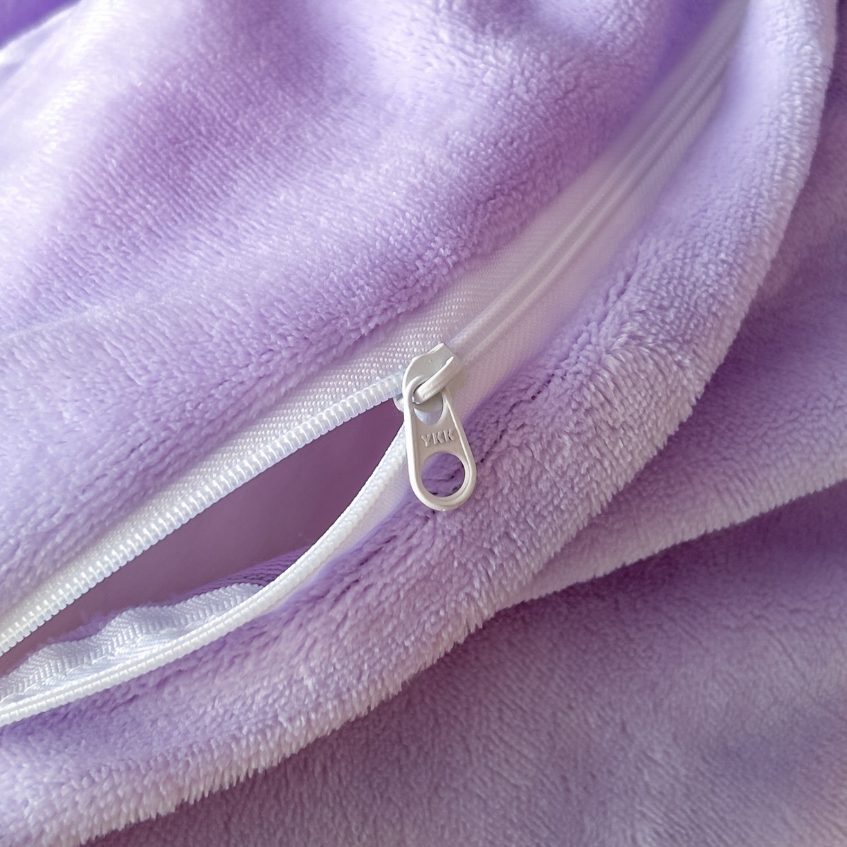 91家纺网 家纺一手货源 找家纺 恋绒家纺 2025新款牛奶绒刺绣四件套-花舞 优雅紫