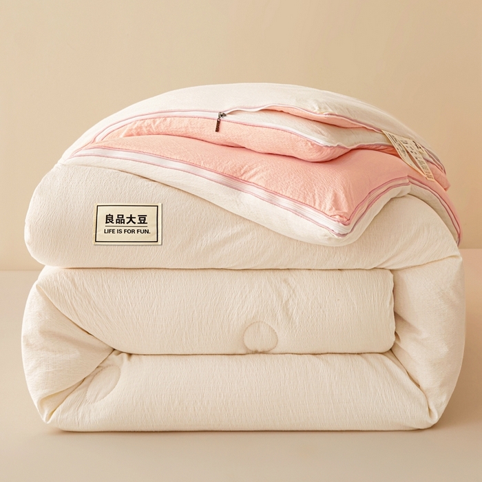 91家纺网 家纺一手货源 找家纺 （总）鸣创 2025新款木棉良品大豆被子母被冬被被子被芯