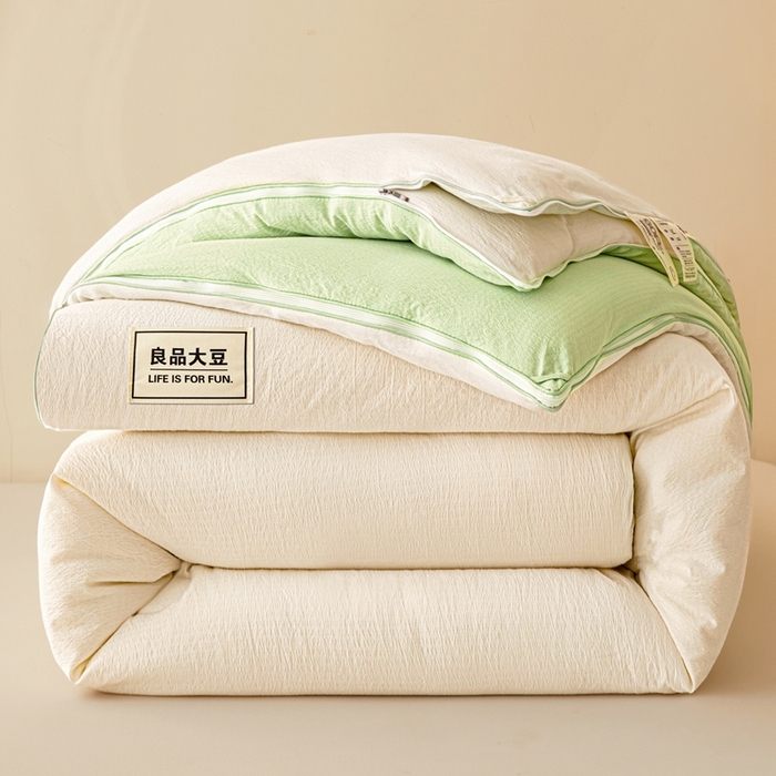 91家纺网 家纺一手货源 找家纺 （总）鸣创 2025新款木棉良品大豆被子母被冬被被子被芯