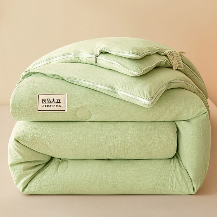 91家纺网 家纺一手货源 找家纺 （总）鸣创 2025新款木棉良品大豆被子母被冬被被子被芯