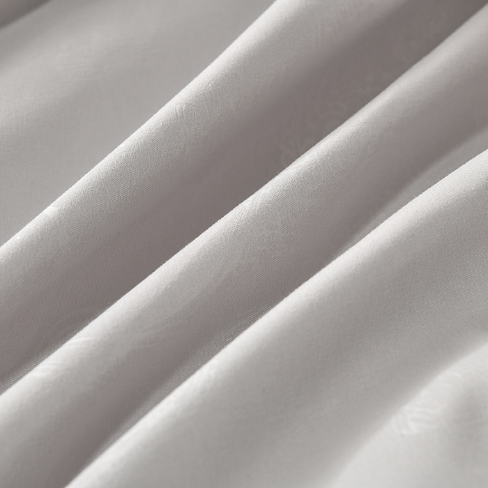 91家纺网 家纺一手货源 找家纺 爱顿家纺 2025新款贡缎提花订花子母被蚕丝被冬被被子被芯 灰色