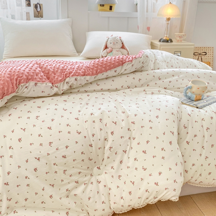 91家纺网 家纺一手货源 找家纺 （总）欧雅搁家纺 2025新款云柔棉豆豆被冬被被子被芯