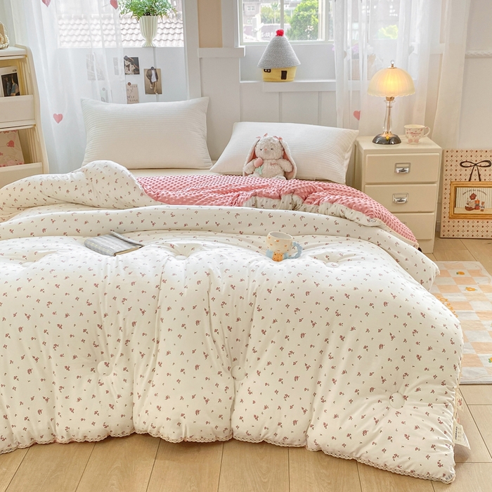 91家纺网 家纺一手货源 找家纺 （总）欧雅搁家纺 2025新款云柔棉豆豆被冬被被子被芯