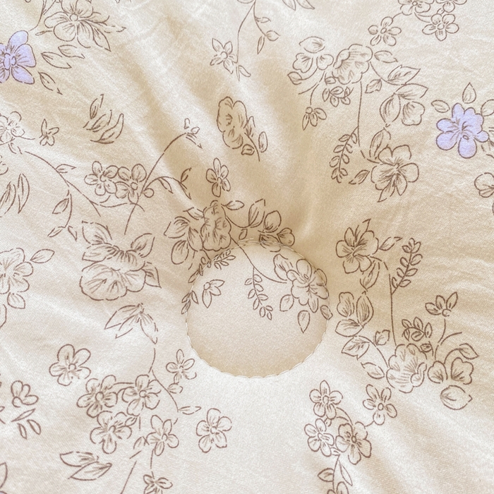 91家纺网 家纺一手货源 找家纺 欧雅搁家纺 2025新款云柔棉豆豆被冬被被子被芯 浮生花语