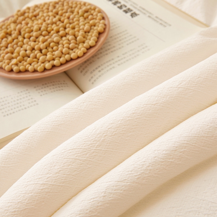 91家纺网 家纺一手货源 找家纺 鸣创 2025新款木棉良品大豆被子母被冬被被子被芯 白拼绿