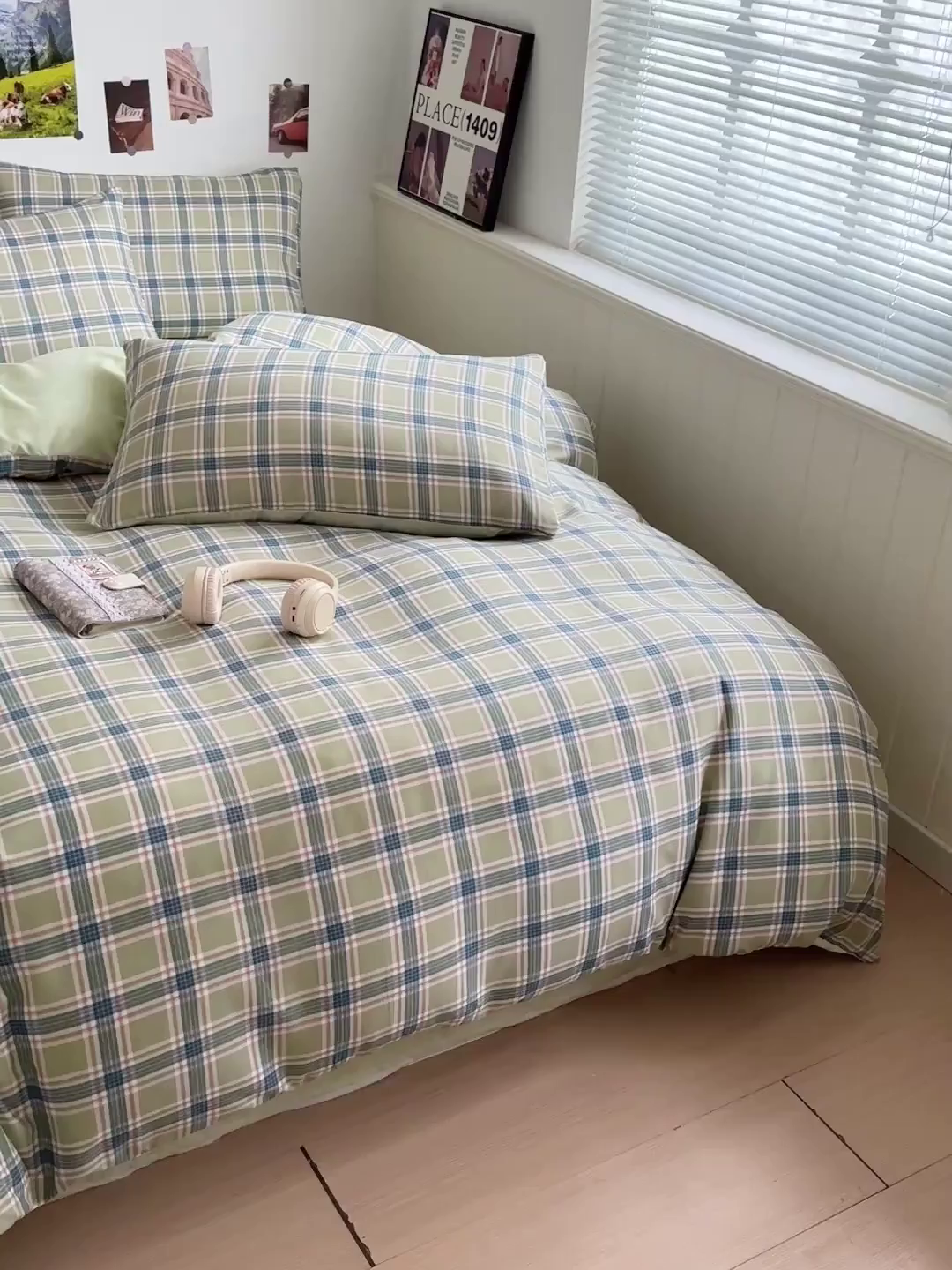 91家纺网 家纺一手货源 找家纺 新印象 2025新款ins博主风亲肤棉四件套-无印风 奥兰多