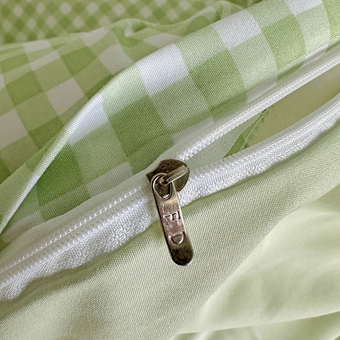 91家纺网 家纺一手货源 找家纺 新印象 2025新款ins博主风亲肤棉四件套-无印风 迈阿密