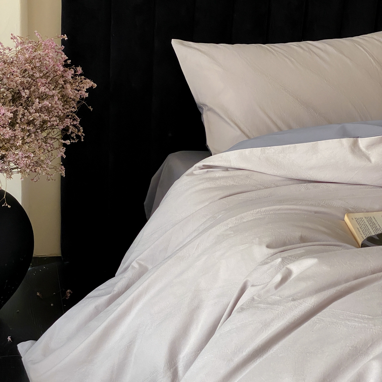 91家纺网 家纺一手货源 找家纺 （总）玉宇阁家居 2025秋冬新品60s色织全棉纯棉磨毛大提花四件套-简约款