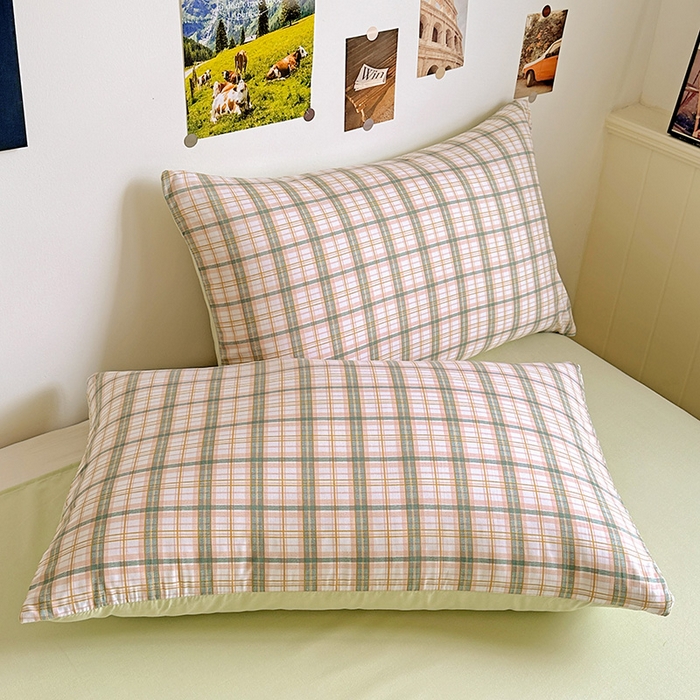 91家纺网 家纺一手货源 找家纺 新印象 2025新款ins博主风亲肤棉四件套-无印风 西雅图