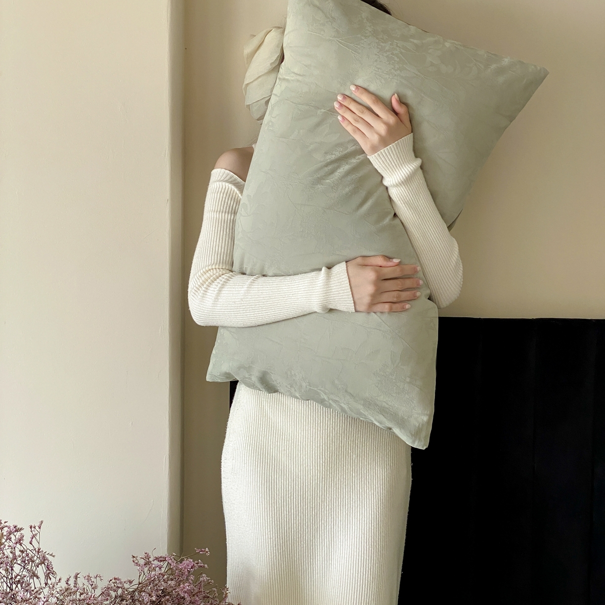 91家纺网 家纺一手货源 找家纺 玉宇阁家居 2025秋冬新品60s色织全棉纯棉磨毛大提花四件套-简约款 山与叁山