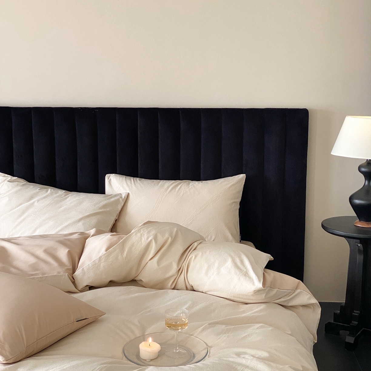 91家纺网 家纺一手货源 找家纺 玉宇阁家居 2025秋冬新品60s色织全棉纯棉磨毛大提花四件套-简约款 松间云华-云华