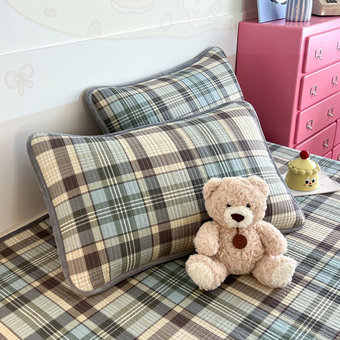 91家纺网 家纺一手货源 找家纺 茉夕家纺 2025新款跑量款暖绒纯棉印花水洗单枕套 枕套单件 言格论