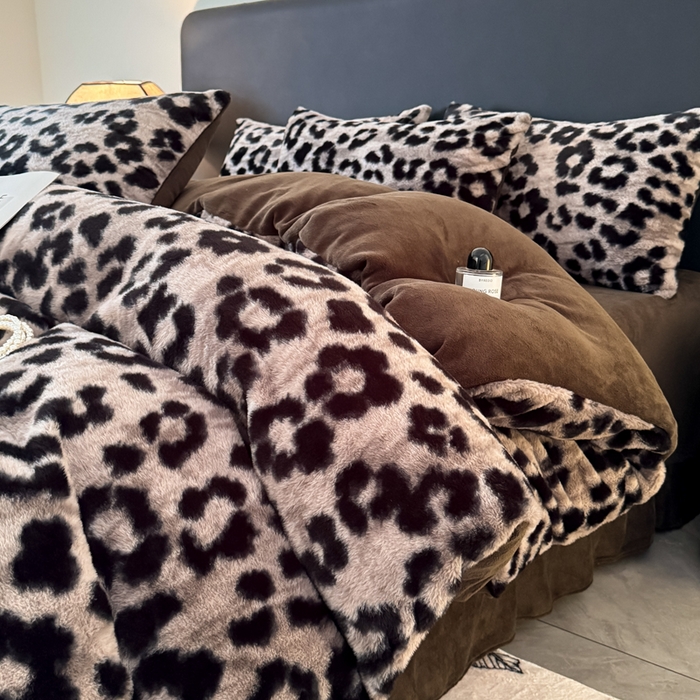 91家纺网 家纺一手货源 找家纺 （总）赛丽雅 2025新款高克重兔毛绒兔兔绒牛奶绒四件套