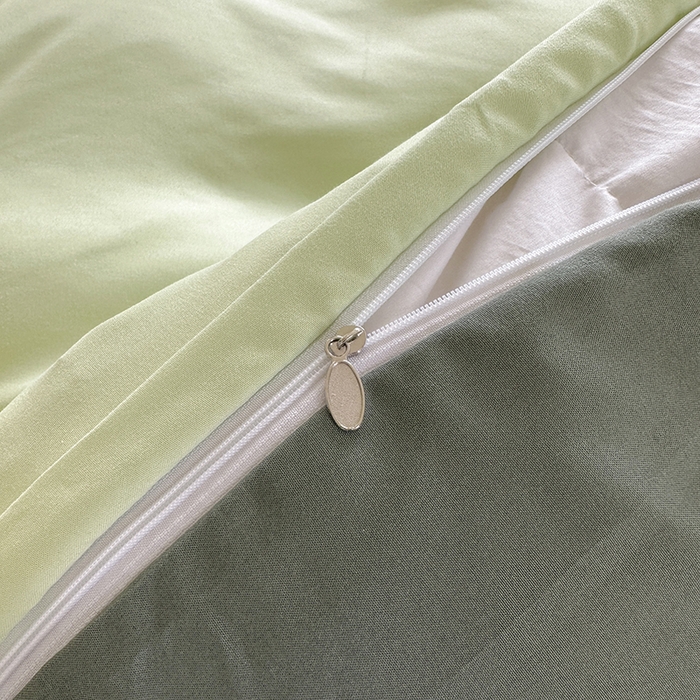 91家纺网 家纺一手货源 找家纺 赫然家纺 2026新款纯色磨毛系列床笠款四件套 薄荷绿