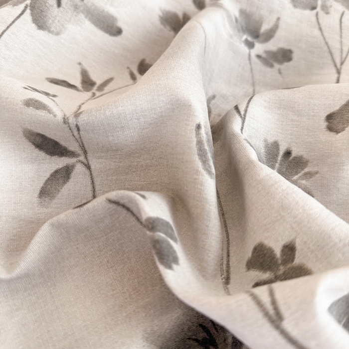 91家纺网 家纺一手货源 找家纺 芯贝儿 2025秋冬新款加厚全m花边m麻复古风亚麻皱皱双层纱水洗m四件套 秘境烟雨